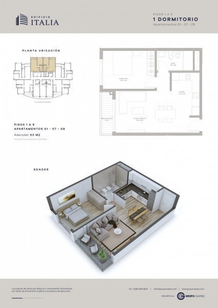 Edificio Italia 309 1 dormitorio - foto 12